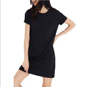 NEW Madewell Black Tee Shirt Dress Large